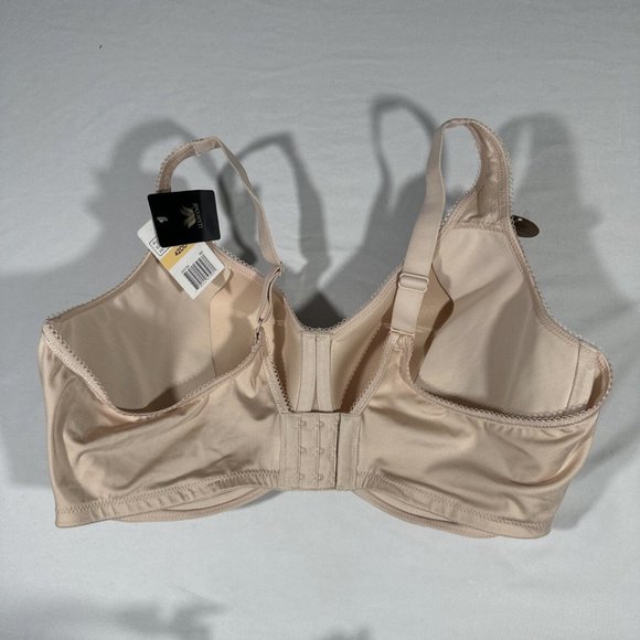 NWT $65 Wacoal [ 42DD ] Basic Beauty‎ Spacer Underwire T-Shirt Bra in Nude #6273 - Picture 9 of 12